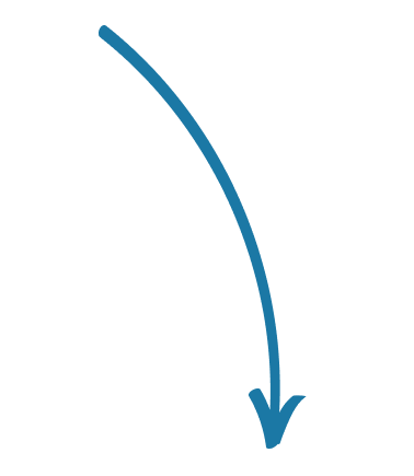 Flèche bleue